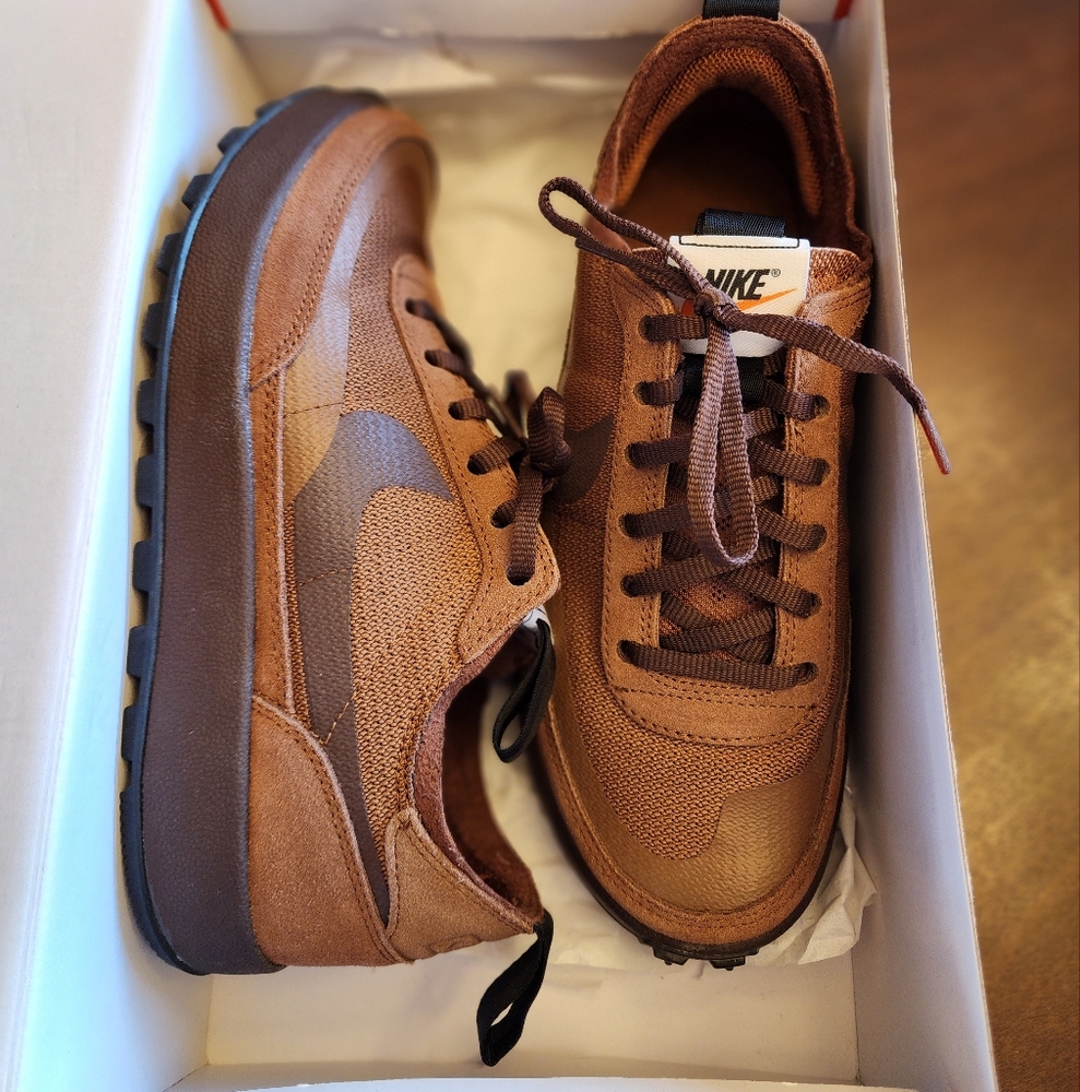 Nike Men's Brown General Purpose Shoe. Tom SACHS NIKE CRAFT